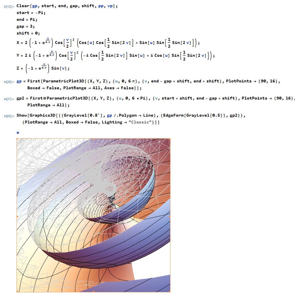 Mathematica seashell code 2008