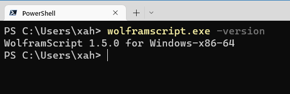 WolframScript version 2022-10-19