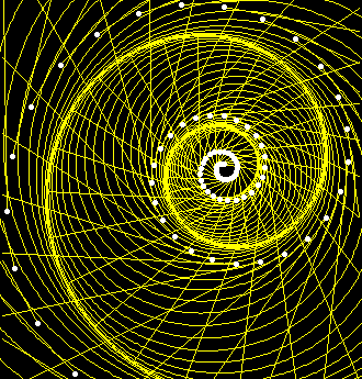 equiangular spiral