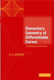 Elementary Geometry of Differentiable Curves Chris G Gibson 0521646413