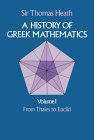 History of Greek Mathematics From Thales to Euclid 26402