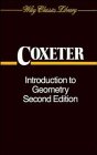 Introduction to Geometry  H S M Coxeter 0471504580