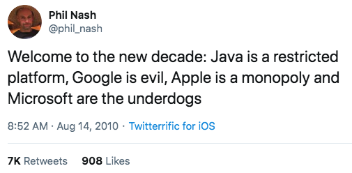 Google is evil Apple is a monopoly 2019-10-06 p6brb