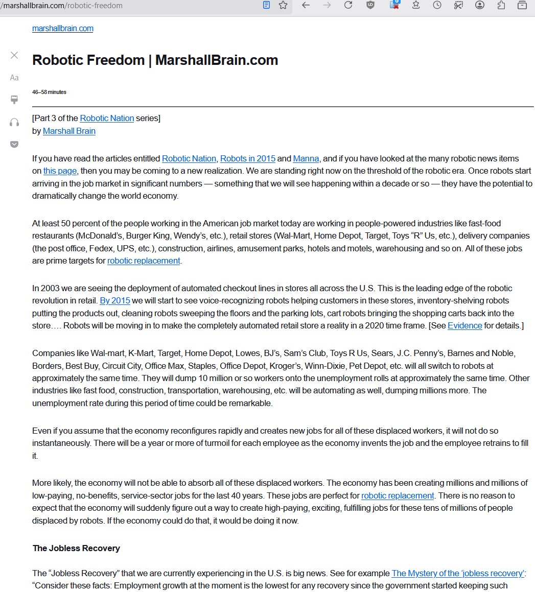 Marshall Brain robotic freedom 2025-06-04 2e845