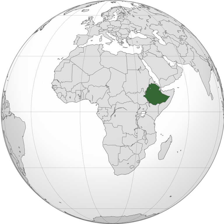 Ethiopia map npctt