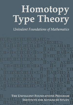 Homotopy Type Theory  book cover