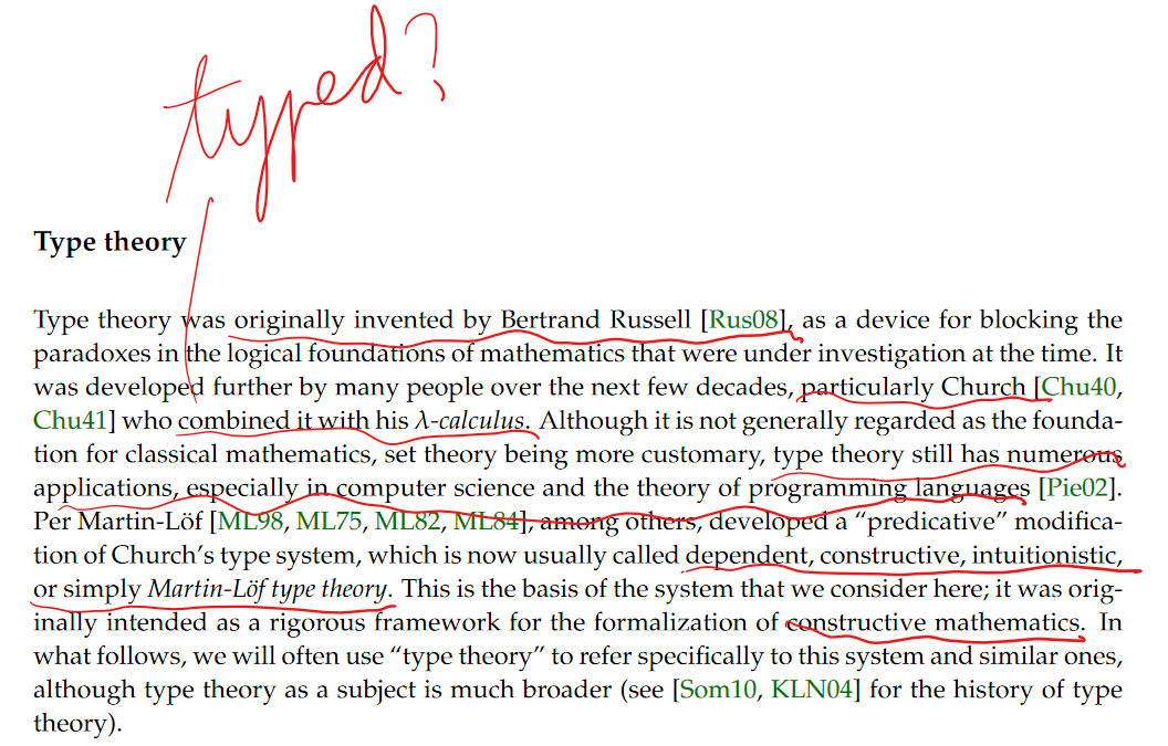 Homotopy Type Theory notes 2022-08-14 z5xGS