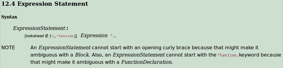 JavaScript expression statement complexity 2015-08-13