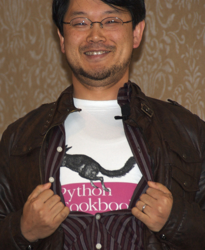 Ruby creator Yukihiro Matsumoto cook python