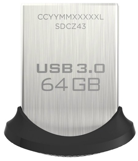 SanDisk Ultra Fit CZ43 64GB USB 3.0 flash drive