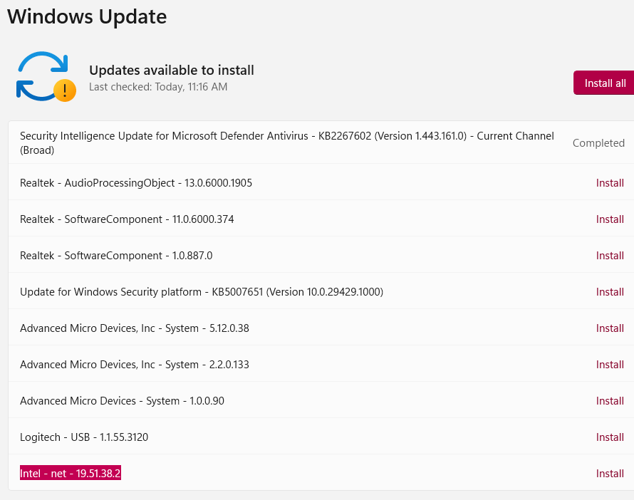Windows 11 updates 2025-12-16 1b86a