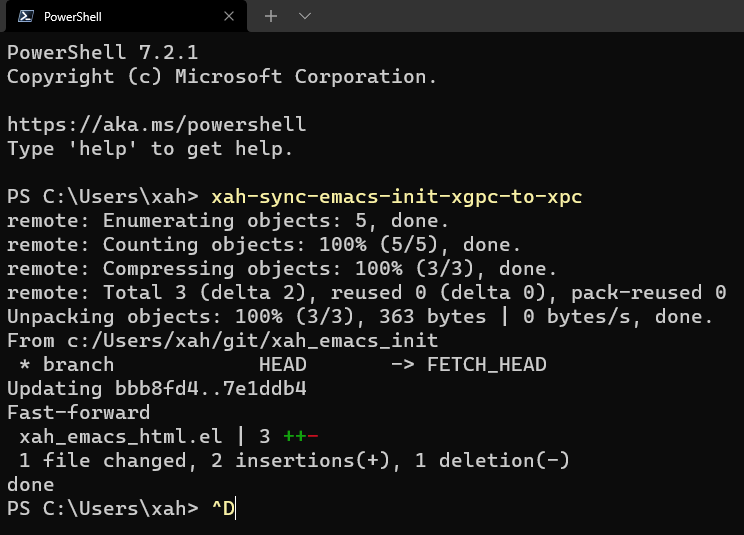 Windows terminal ctrl d no exit 2022-02-17