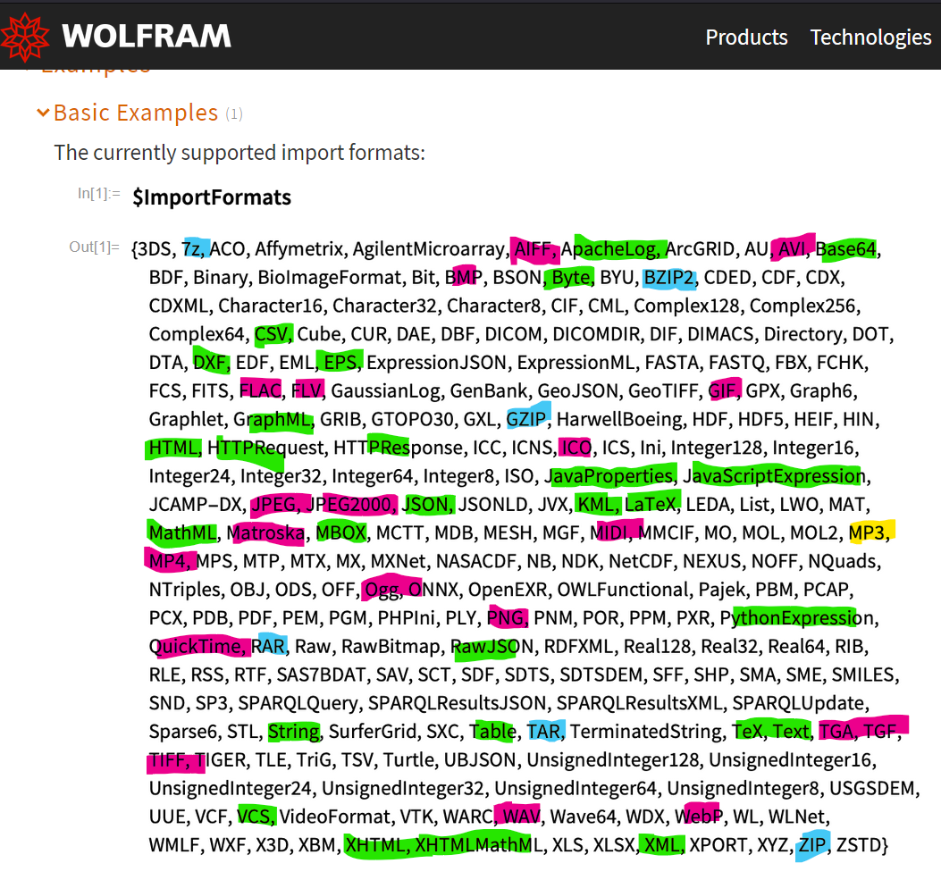 WolframLang import formats 2022-10-19
