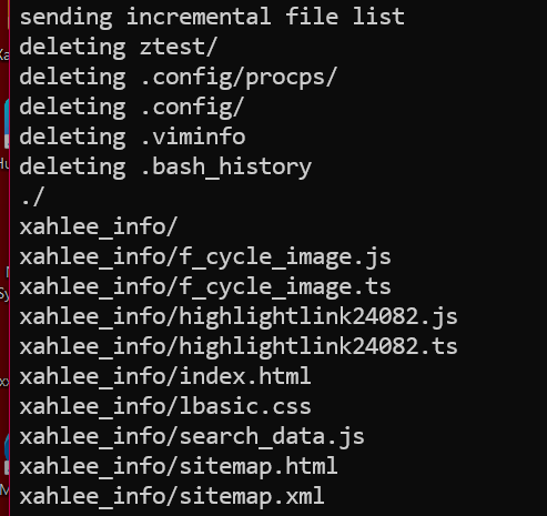 Xah Lee rsync procps 2026-04-18 29f89