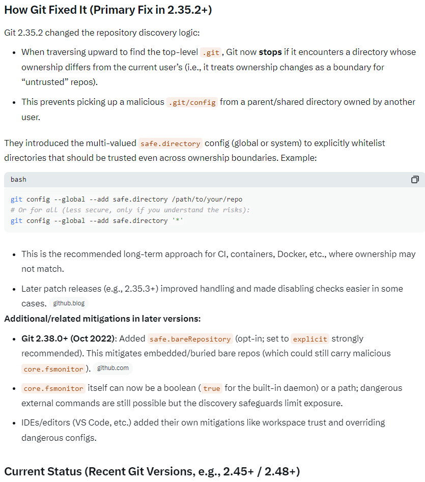 git security fsmonitor 2026-04-17 1dd01