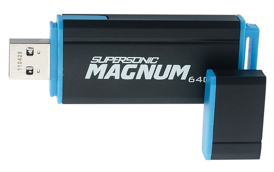 patriot memory supersonic magnum 64 gb flash drive