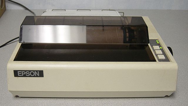 dot-matrix printer Epson MX-80