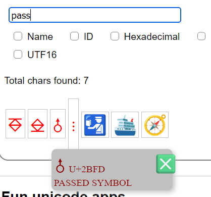 unicode pass 2026-10-18 13fa1 z