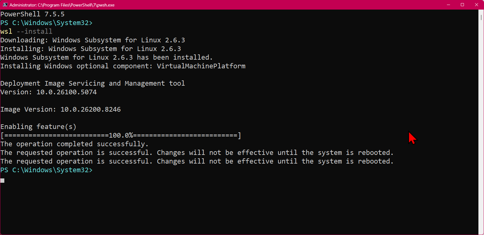 wsl linux 2026-04-19 2af3b