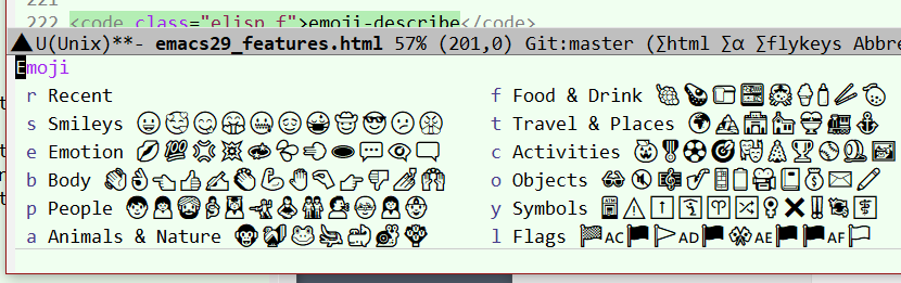 emacs29 emoji-insert 2023-08-15 dXzD