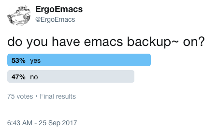 emacs backup poll 2017 09 26 27780