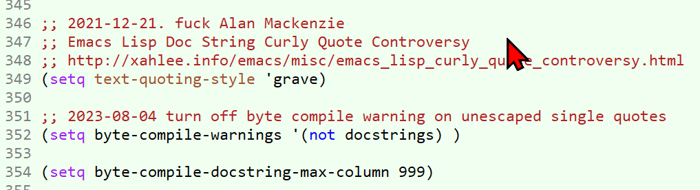 emacs curly quote docstring Alan Mackenzie 2026-01-08 14970
