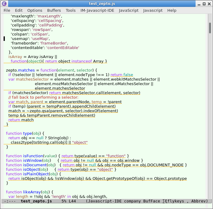 emacs js2 mode syntax error highlight problem 2016 12 15