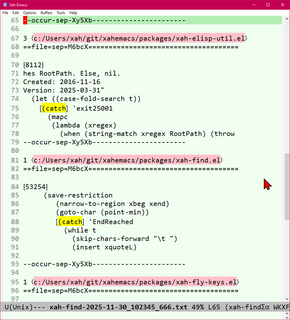 emacs lisp catch throw 2025-11-30 194b7