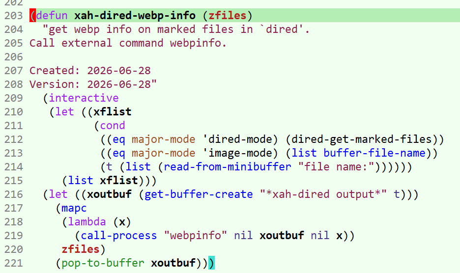 emacs lisp webpinfo 2026-06-28 1fd17 ll