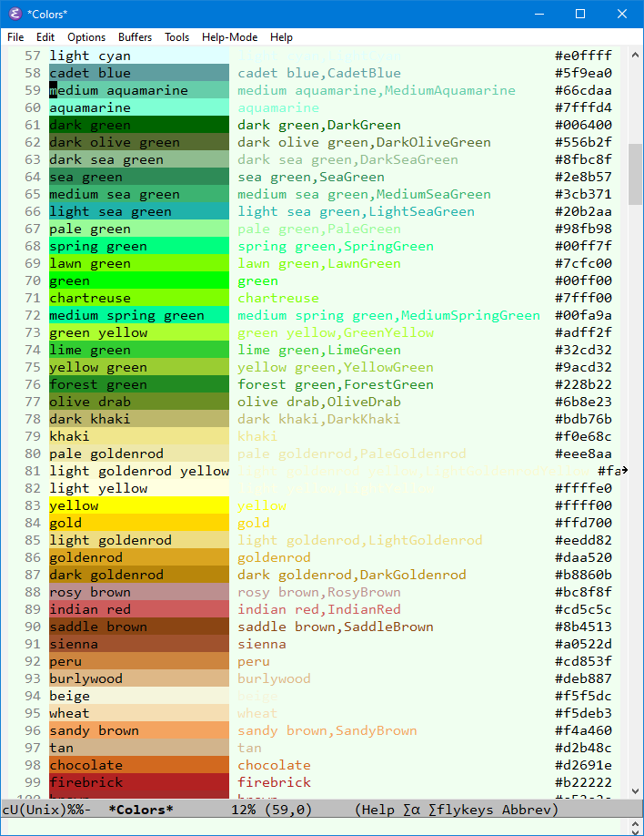 emacs list-colors-display 2021-07-19