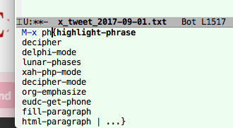 emacs smex mode 2017 10 76342