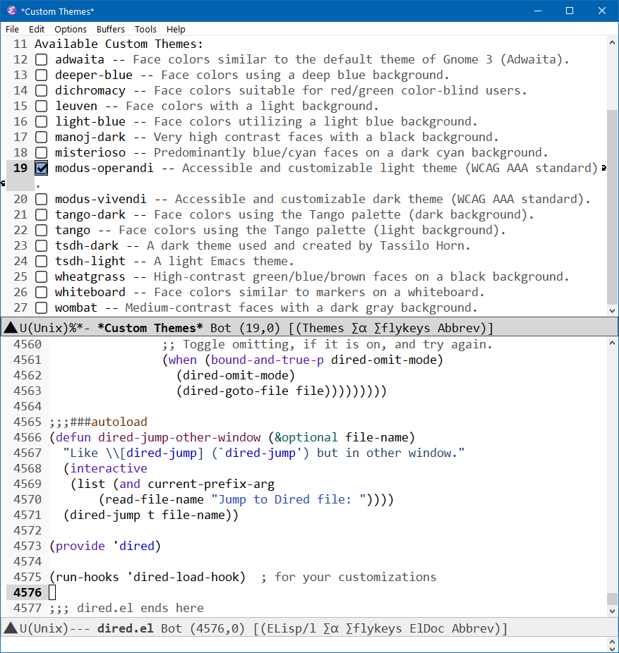 emacs theme modus-operandi 2022-05-23 150011