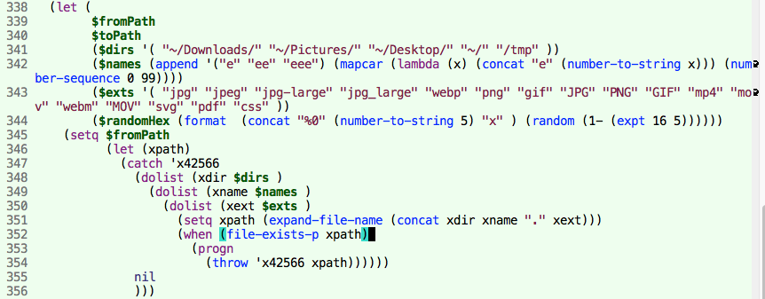 nested dolist 5963b