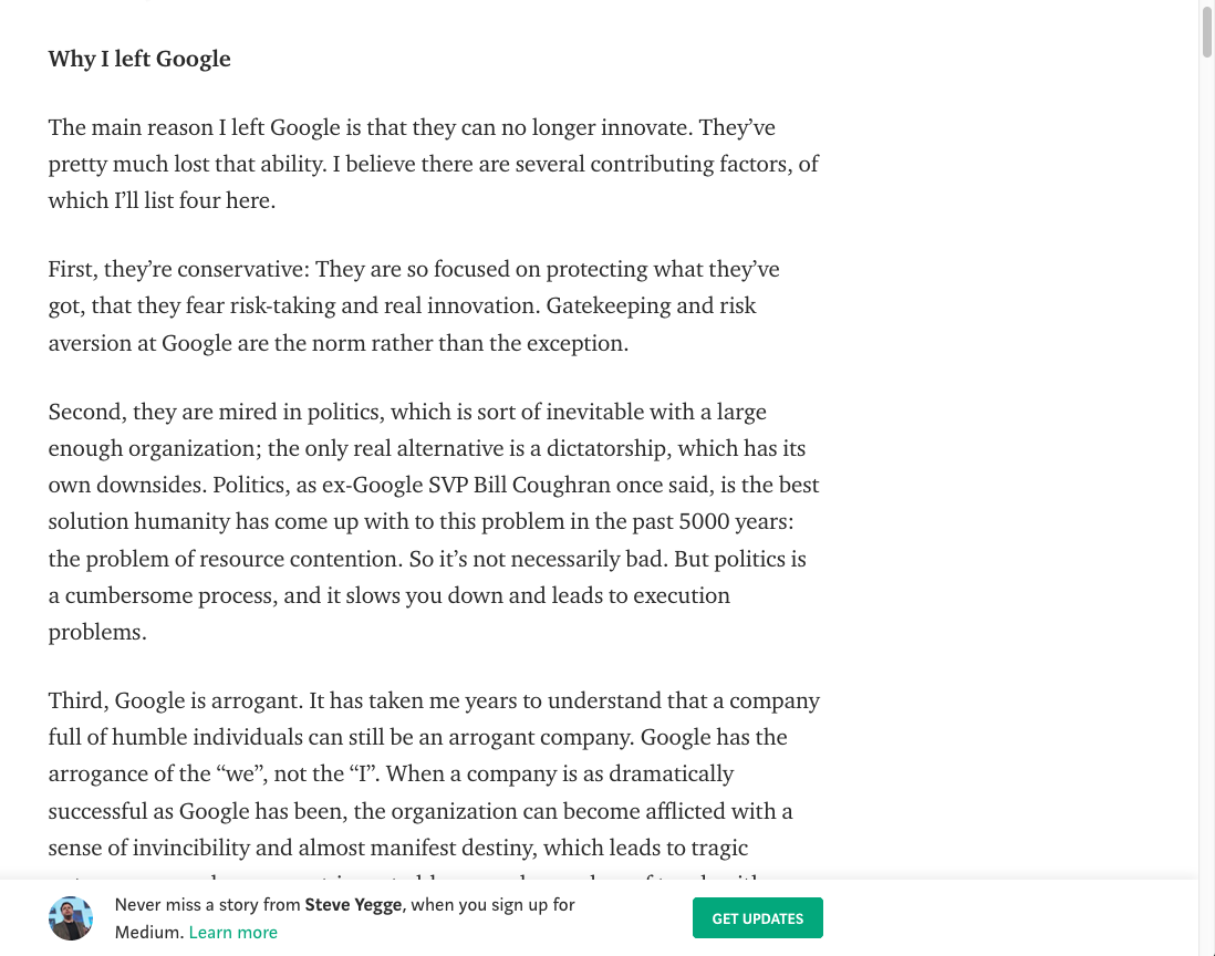 steve yegge left google 2018-01 72642