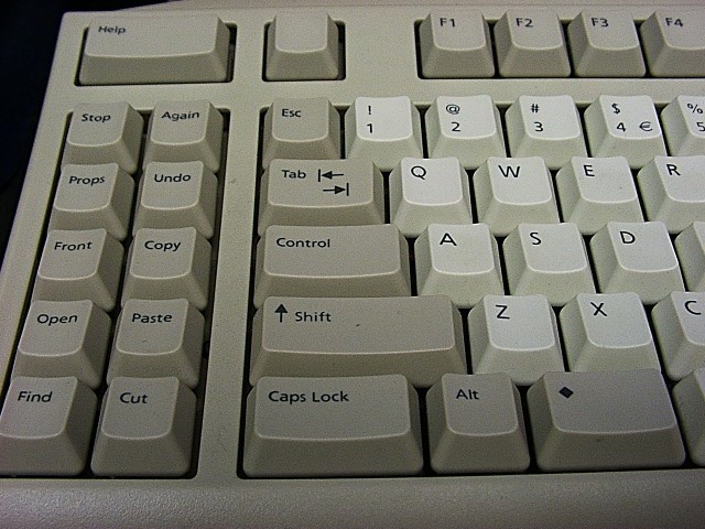 sun type 6 keyboard left side