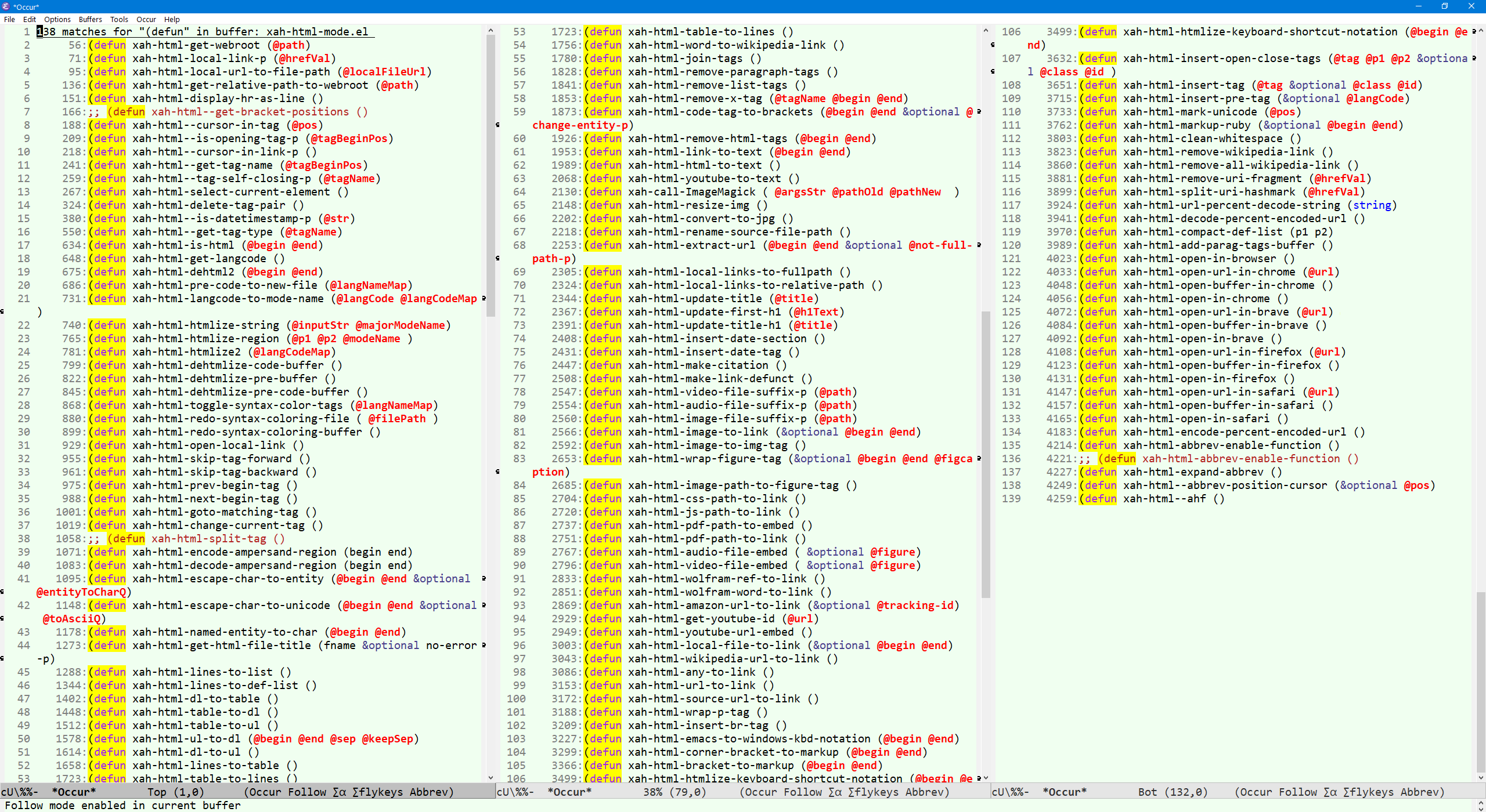 xah html mode rewrite 2021-08-16