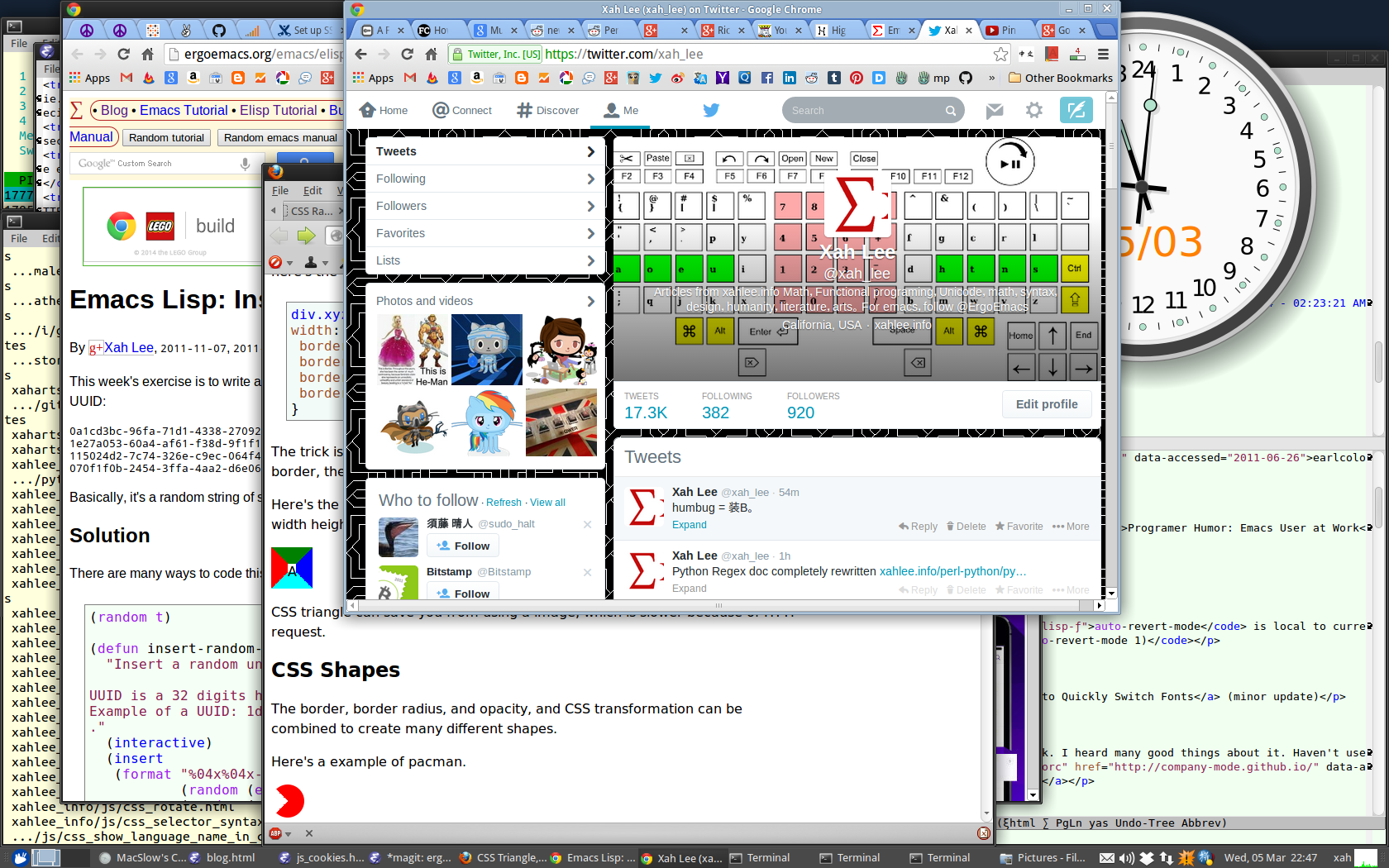 xah linux desktop 2014-03-05