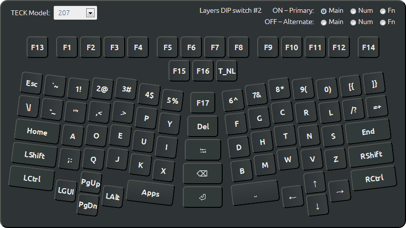 xah truly ergonomic keyboard 207 config 2013-10-01 -2
