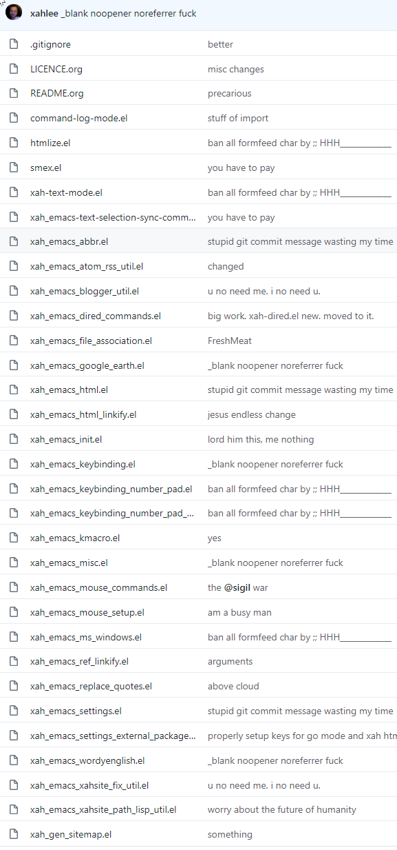 xahlee git commit 2021-02-12