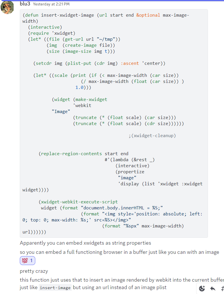 emacs blu3 embed xwidget as text property 2023-04-04