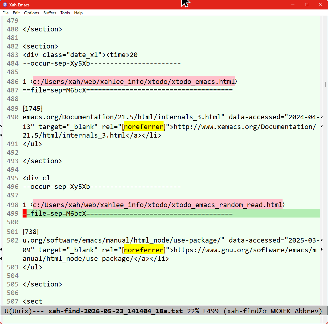 xah-find output 2026-05-23 25a1f