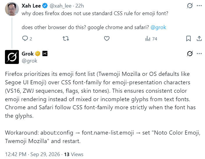 Firefox noto color emoji 2026-09-30 1ae19 ll