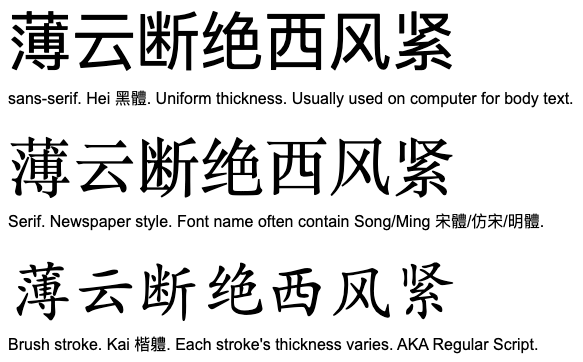 chinese fonts 2020-10-09 bbDkY