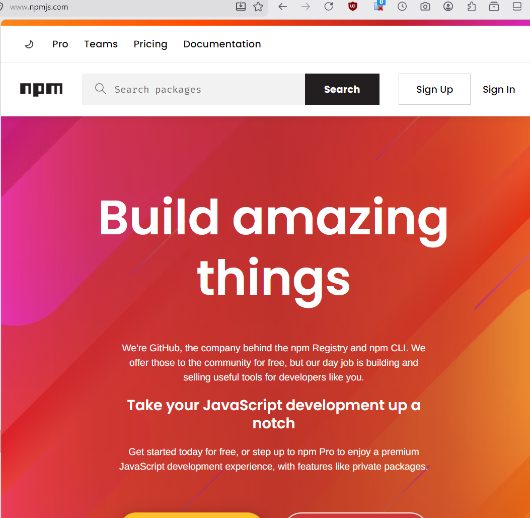 npmjs.com 2026-06-26 31de0 ll
