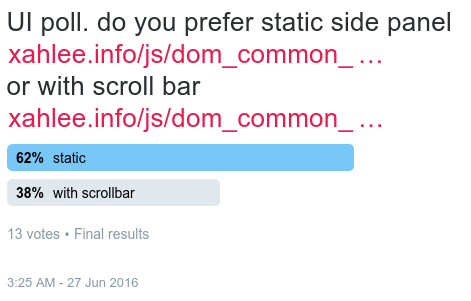 side panel UI scrollbar user interface design poll 2016 06 27