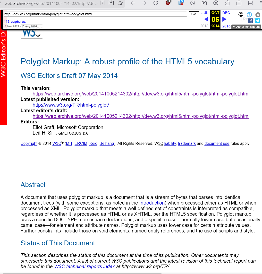 w3c html-polyglot 2026-08-20 1b422 ll