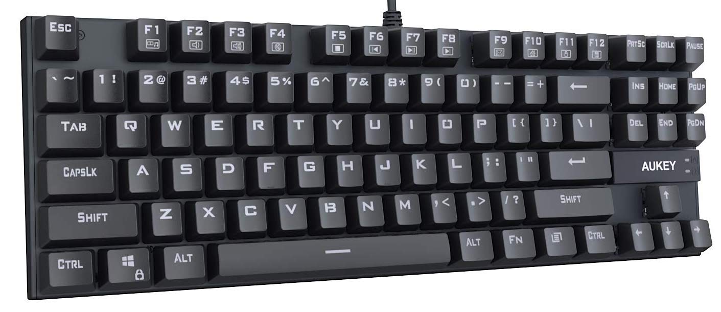 AUKEY Keyboard KM-G9-US ygh8t