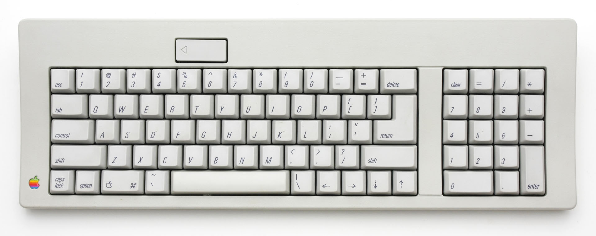 Apple Standard Keyboard M0116 3cygw