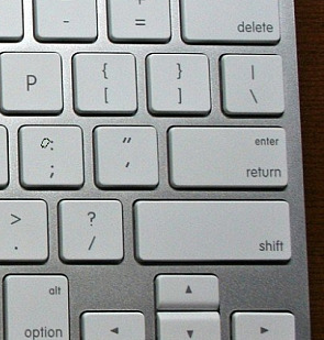 Apple iMac Keyboard A1242 return