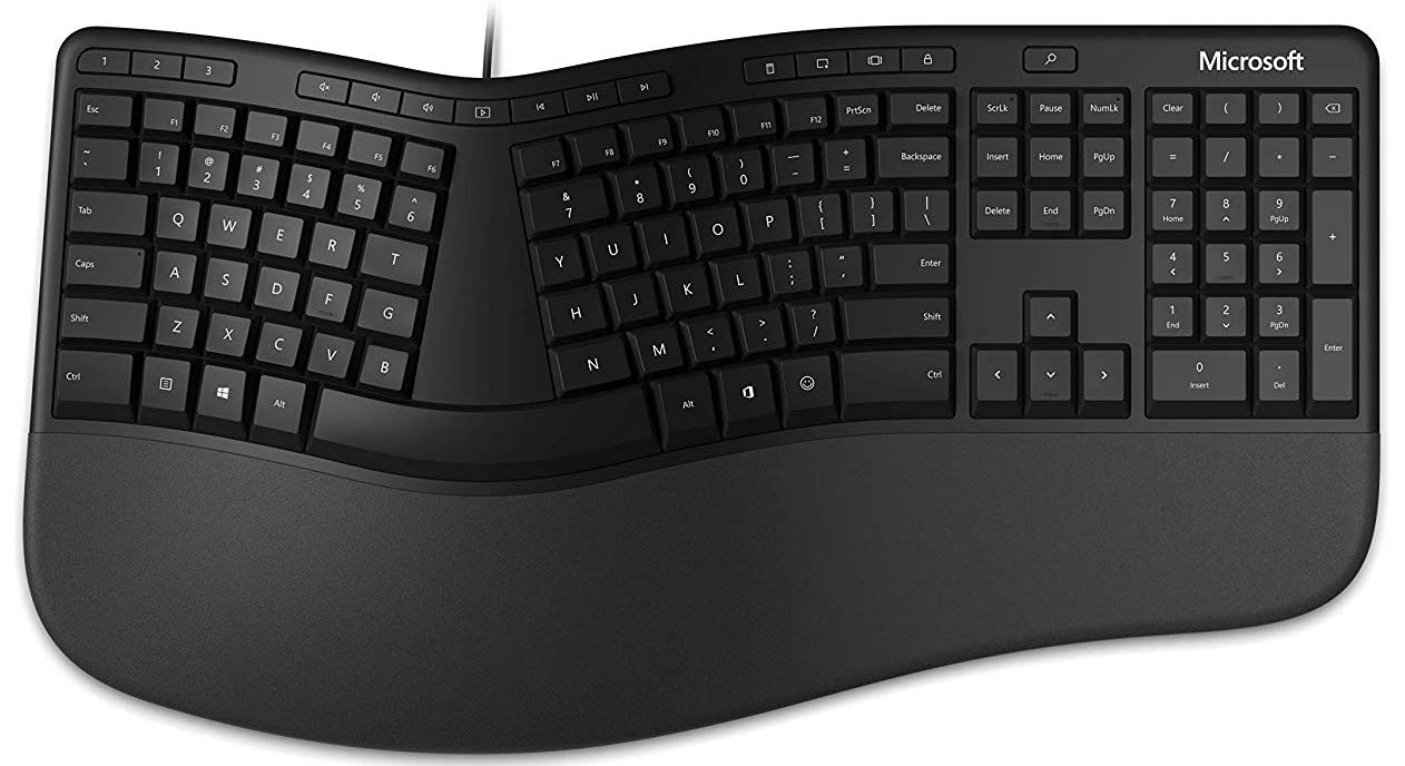 Microsoft Ergonomic Keyboard 2019 ws8km